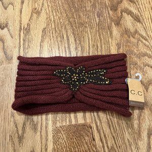 Knitted Womens head band/wrap